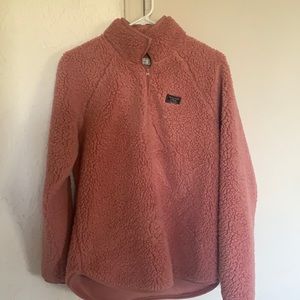 Medium A&F coral fleece